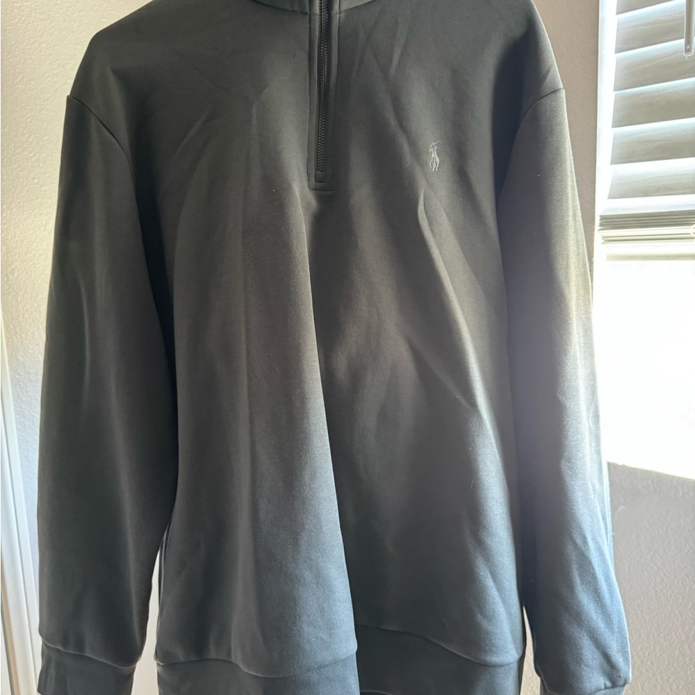 Polo Ralph Lauren Dark Gray Zip-Up Sweater